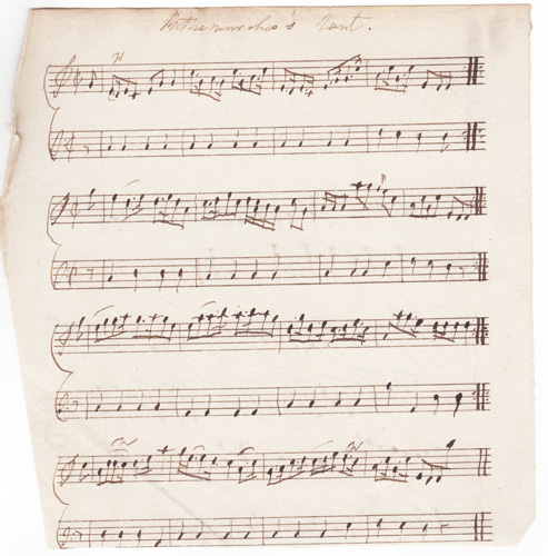 [Handwritten score of a Polish Ronde]